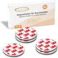 ECENCE Magnetic Smoke Detector Installation Tool 5pcs Magnetic Adhesive Pads by ECENCETradingGmbH