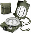 Military Lensatic Compass, Hiking Compass by Unknown