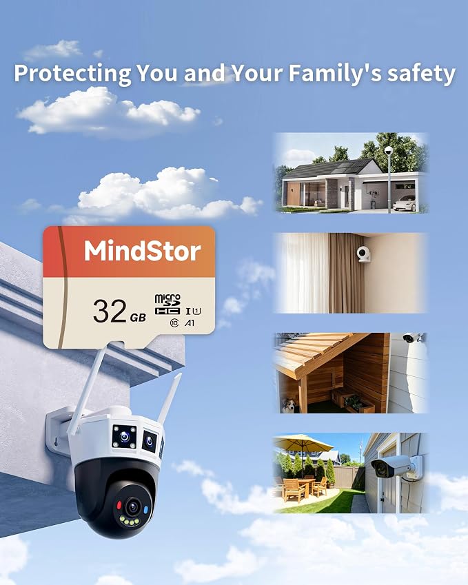 Micro SDHC 32GB Memory Card, MindStor 90MB/s Read Speed TF Card - Image 3