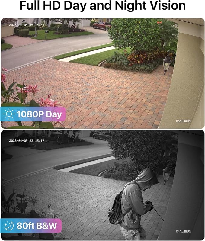 ZOSI 8CH 3K Lite Home Security Camera System Outdoor Indoor, AI Human/Vehicle - Image 2