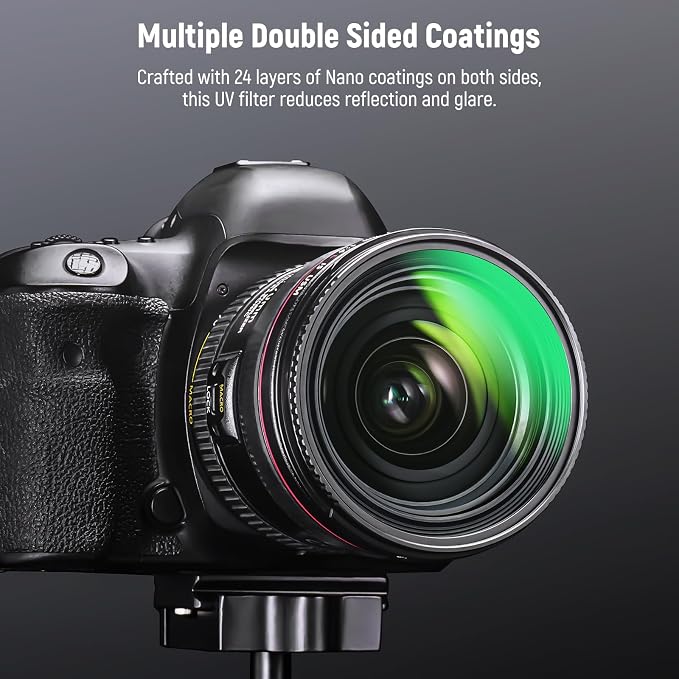 NEEWER 52mm MC UV Protection Filter 24 Layer Multi Resistant Nano Coatings/HD - Image 3