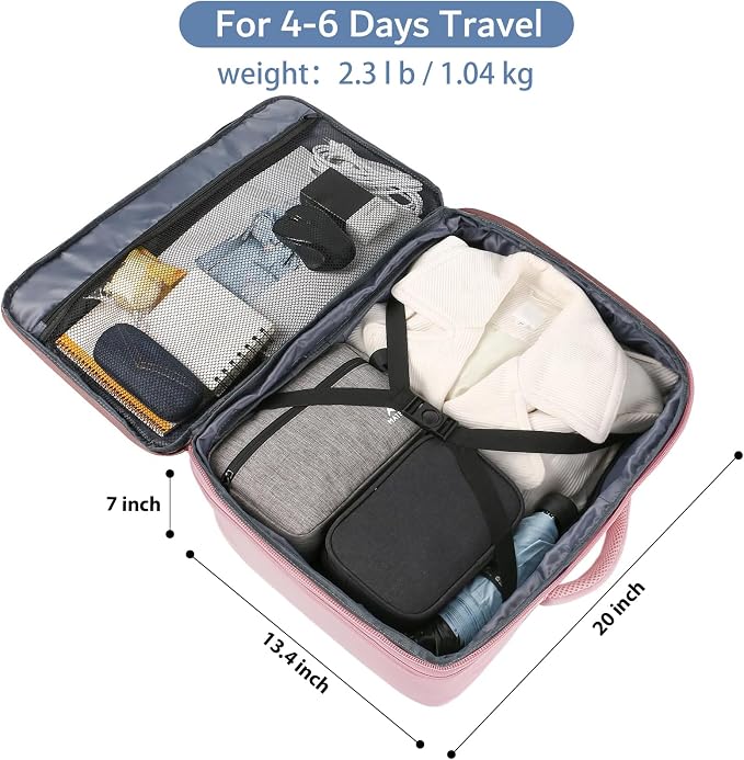 MATEIN 45L Womens Travel Backpack, Extra Large Carryon Backpack Fits Overhead - Image 4