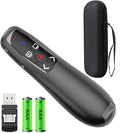Presentation Clicker with Case Storage, Wireless Presenter Remotes with USB-A&C by LBBYDDLLPresentationClick