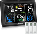 Newentor Weather Station Wireless Indoor Outdoor, Indoor Outdoor Thermometer by Newentor