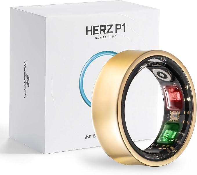 Herz P1 Smart Ring for Women & Men by WuzuTech