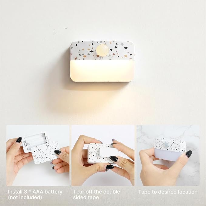Guankai 8 Pack Motion Sensor Stair Light - Image 7
