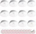 SITERLINK Smoke Detectors 10 Year Battery Operated, Smoke Alarm by SITERWELL
