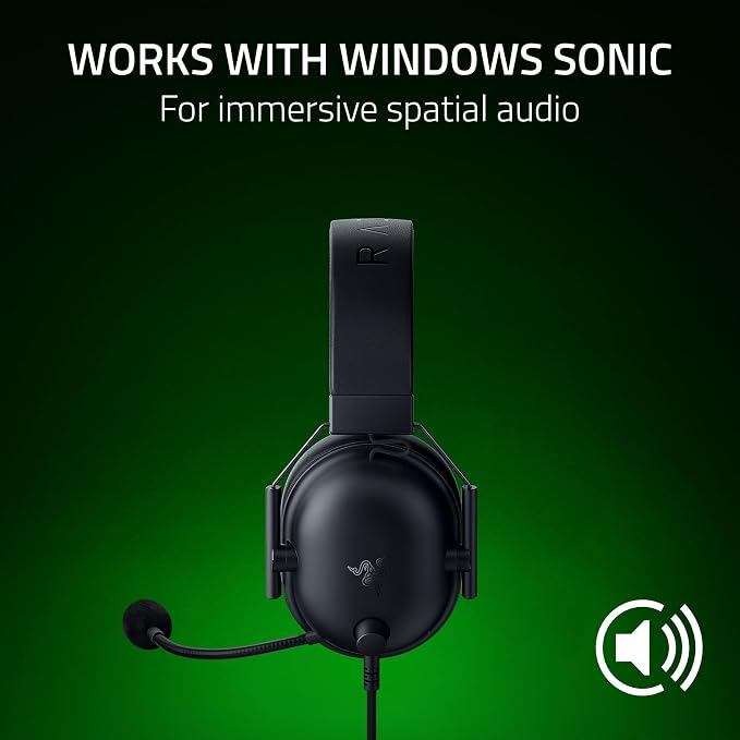 Razer BlackShark V2 X Xbox Gaming Headset, 3.5mm Audio Jack, Black | 50mm Drivers, Cardioid Mic, Lightweight, Comfortable Noise Isolating Earcups, for Xbox Series X, Series S, PS5, PC, Switch - Image 6