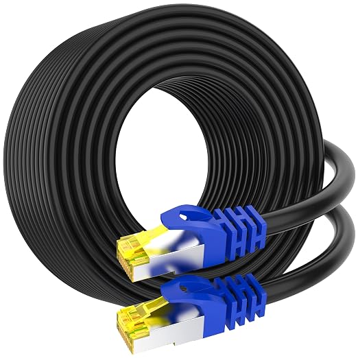 Cat 8 Ethernet Cable 80 ft, Heavy Duty High Speed Network Internet Cable by AoforzTech