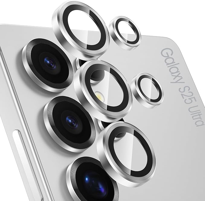 Tensea (3+2PCS Compatible with Samsung Galaxy S25 Ultra Camera Lens Protector by Tensea