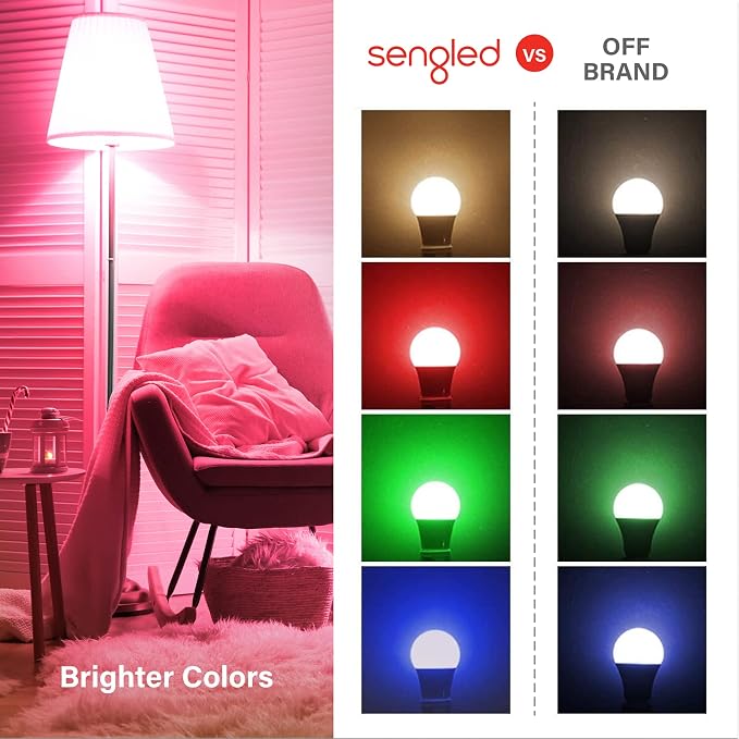Sengled Smart Light Bulb Starter Kit, Smart Bulbs that Work - Image 7