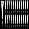 12 Pack White Glow Sticks Light Up Fiber Optic Stick Glow Wands Bulk by NUDALA