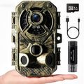 Trail Camera 32MP 2.7K, Mini Game Camera by Digitgarden