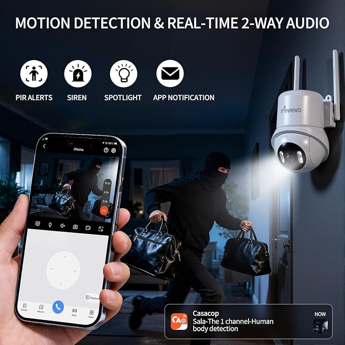 Security Camera Indoor, 5GHz/2.4GHz WiFi Camera - Image 5