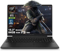 Dell Alienware 15 Gaming Laptop 15.3" WUXGA 165Hz AMD 6-core Ryzen 5 220 64GB RAM 2TB SSD GeForce RTX 4050 Type-c Backlit Win11 by Dell