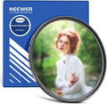NEEWER 49mm Black Diffusion 1/4 Filter Dreamy Soft Cinematic Effect Filter by Neewer