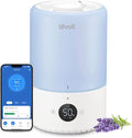 LEVOIT Dual 200S Smart Humidifiers for Bedroom, Top Fill, Customize Humidity for Home, Baby Nursery & Plants with Humidistat, Essential Oil Diffuser, Schedule, Timer, APP & Voice Control, 3L, Blue by Levoit
