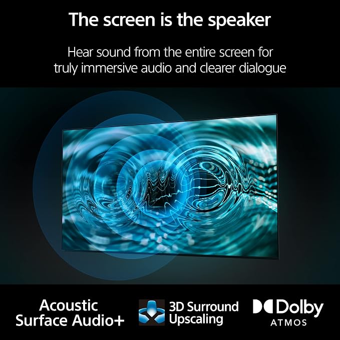Sony OLED 77 inch BRAVIA XR A80L Series 4K Ultra HD TV: Smart Google TV with Dolby Vision HDR and Exclusive Gaming Features for The PlayStation® 5 XR77A80L- 2023 Model,Black - Image 7