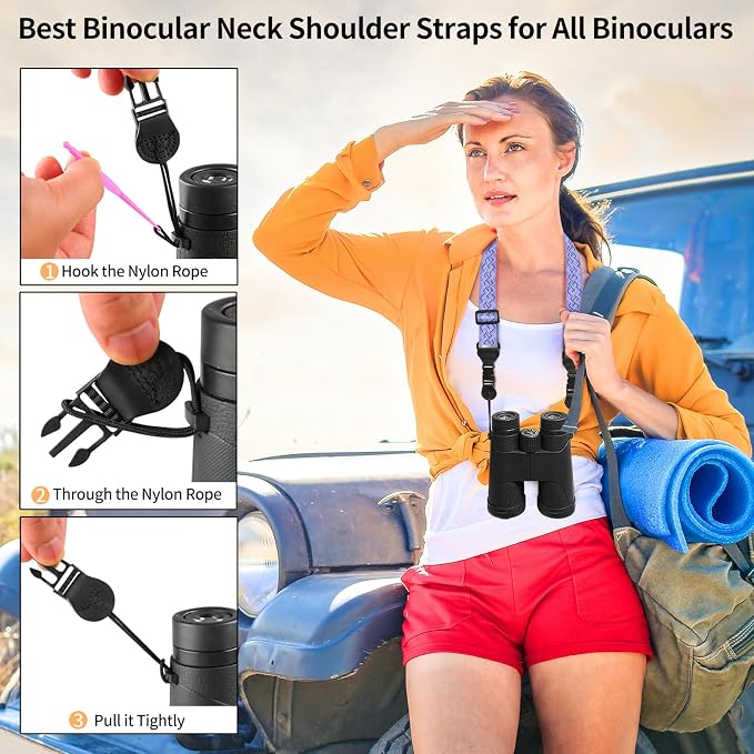 FIEIL Geometric Rhombus Shoulder Strap, Adjustable Camera Strap - Image 4