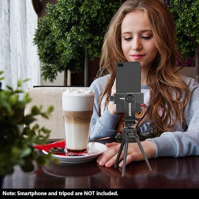 NEEWER Smartphone Holder Phone Tripod Mount Compatible - Image 4