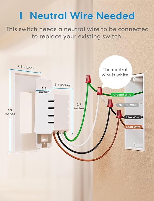 Meross Smart Light Switch Supports Apple Homekit, Google Assistant & SmartThings - Image 2