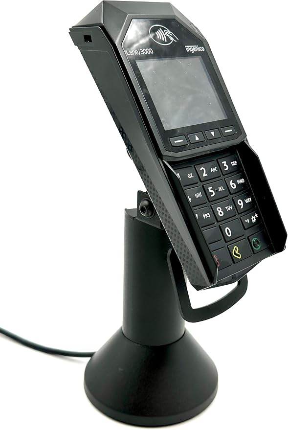 DCCStands Swivel and Tilt Ingenico Lane/3000/5000/7000 Terminal Stand, Screw-in - Image 2