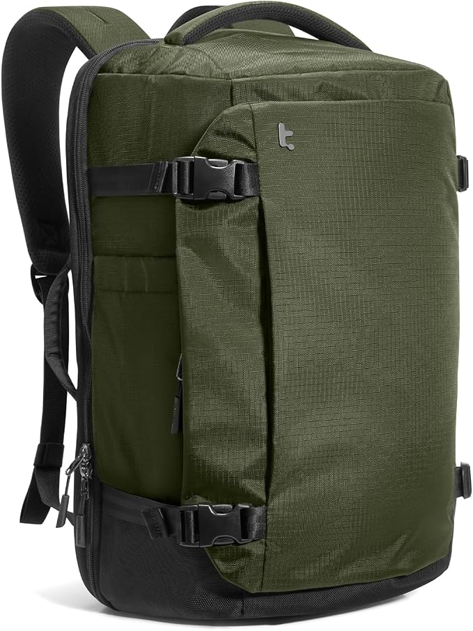 tomtoc Travel Backpack 28L, TSA Friendly Flight Approved Carry-on Luggage by tomtoc