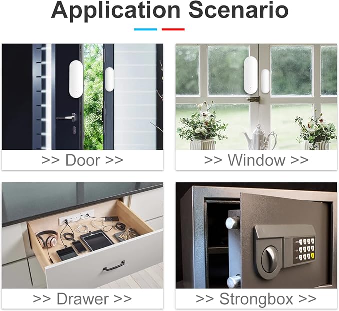 WiFi Door and Window Sensor: Wireless Contact Sensor - Image 7