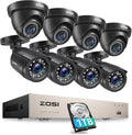 ZOSI 8CH 5MP Lite Security Camera System Outdoor by ZOSI
