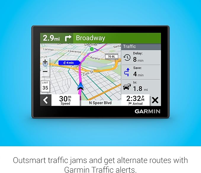 Garmin Drive™ 53 GPS Navigator, High-Resolution Touchscreen, Simple On-Screen - Image 3