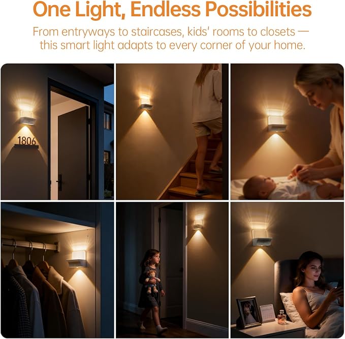 USB Rechargeable Motion Sensor Wall Light - Image 8