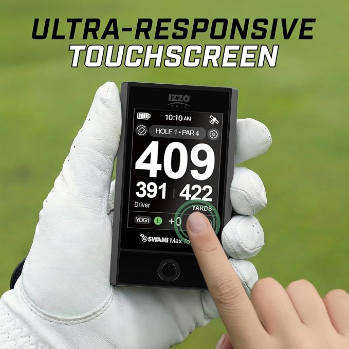 Izzo Swami Max Touch Golf GPS Rangefinder - Image 2