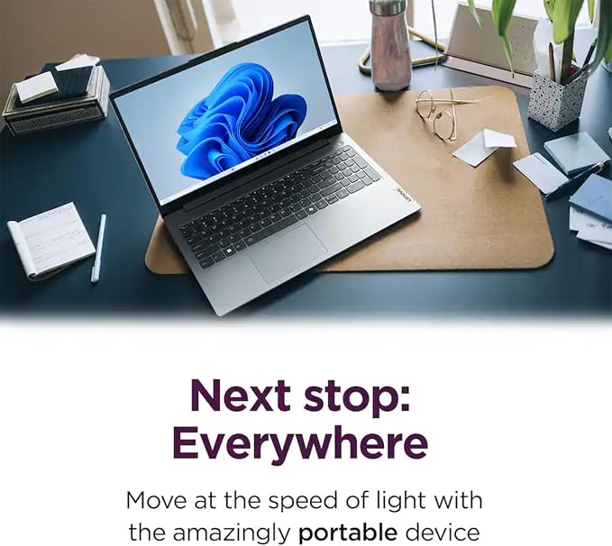 Lenovo IdeaPad Slim 3i • 15.6" FHD Laptop with Microsoft Office 365 • Intel 4-Core • 128GB SSD • Quick Setup • Win 11 - Image 7