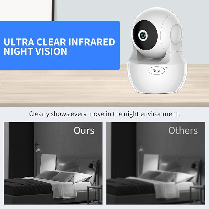 N_EYE WiFi Security Home Camera，Baby Monitor Wireless IP Camera - Image 2