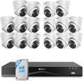 ZOSI 4K PoE Security Camera System by ZOSI