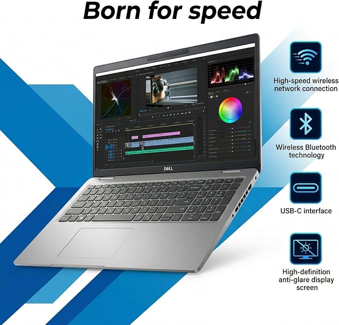 Dell 5520 Latitude Laptop 15.6" FHD Touch Screen (1920 x 1080) Notebook, 11th Gen Intel Core i5-1145G7, 16GB RAM, 512G M.2-NVMe, Thunderbolt, HDMI, Type-C, Webcam, Windows 11 Pro (Renewed) - Image 6