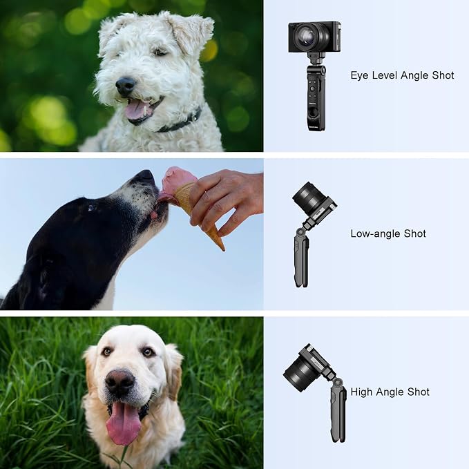 Newmowa Wireless Remote Control Shooting Grip & Mini Tripod - Image 5