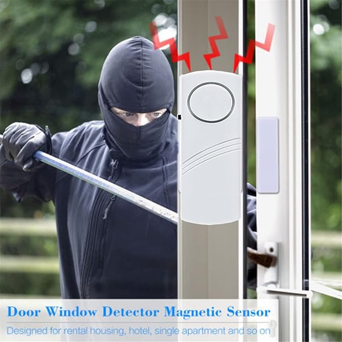 Door Window Alarm, 90DB Door Alarms - Image 2
