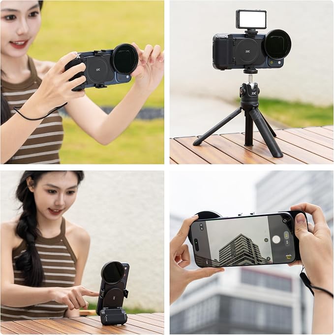 Upgraded 67mm Phone Lens Filter Mount + Phone Camera Grip Set - Image 8