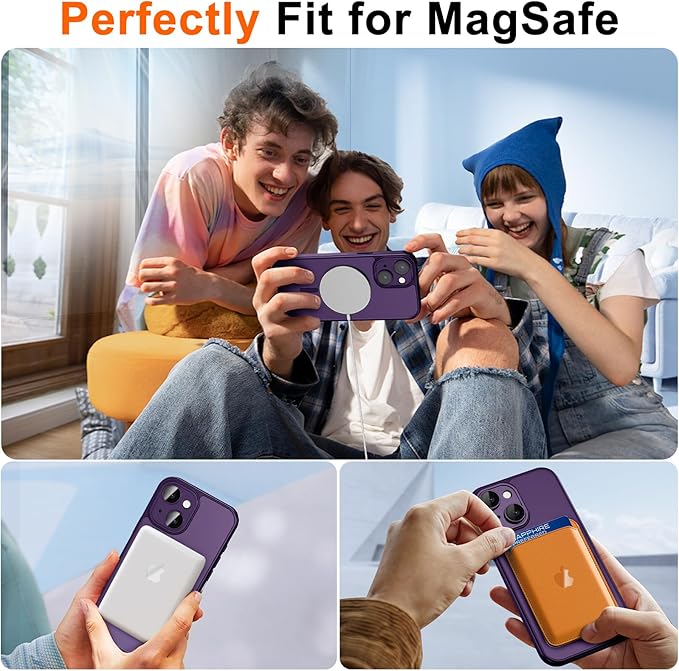 for iPhone 15 Plus Case with Privacy Screen Protector and Camera Protection - Image 4