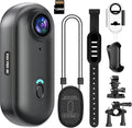 4K Mini WiFi Action Camera 128GB Thumb POV Portable Body Cam Wearable Video by INTEPOLL