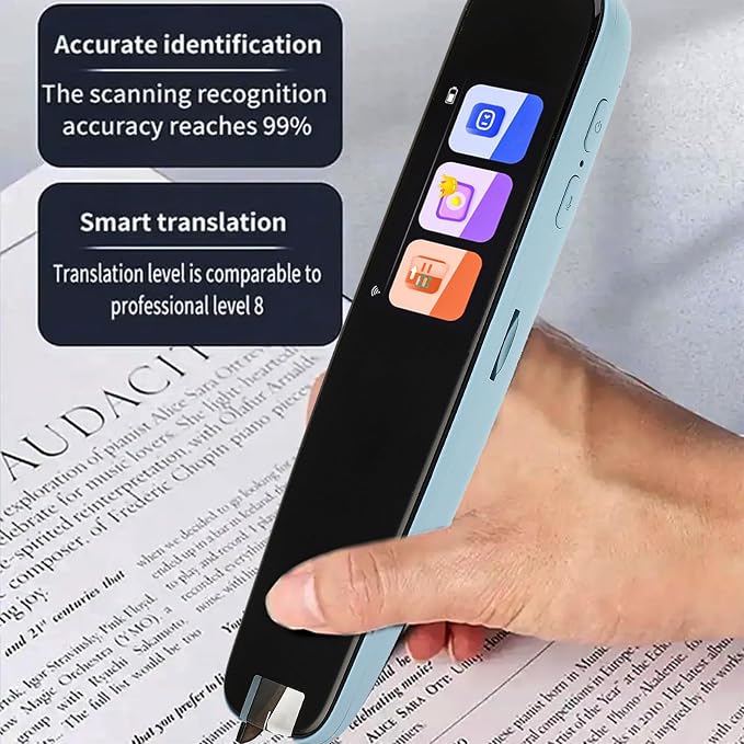 Smart Scanner Pen, Language Translator Device Scanner Pen - Image 6