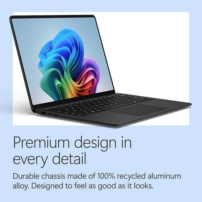 Microsoft Surface Laptop (2026), 13.8-inch Premium Performance Laptop, Snapdragon X2 Elite Processor, Touchscreen Display, 16GB RAM, 1TB SSD Storage, Windows 11 Copilot+ PC Built for AI, Black - Image 7