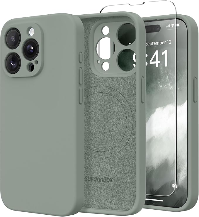 Magnetic for iPhone 15 Pro Case, Compatible by SUYDANBOX