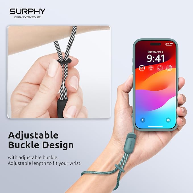 SURPHY 2 Pack Phone Lanyard for Cellphone Case, Phone Wrist Strap for Case - Image 5