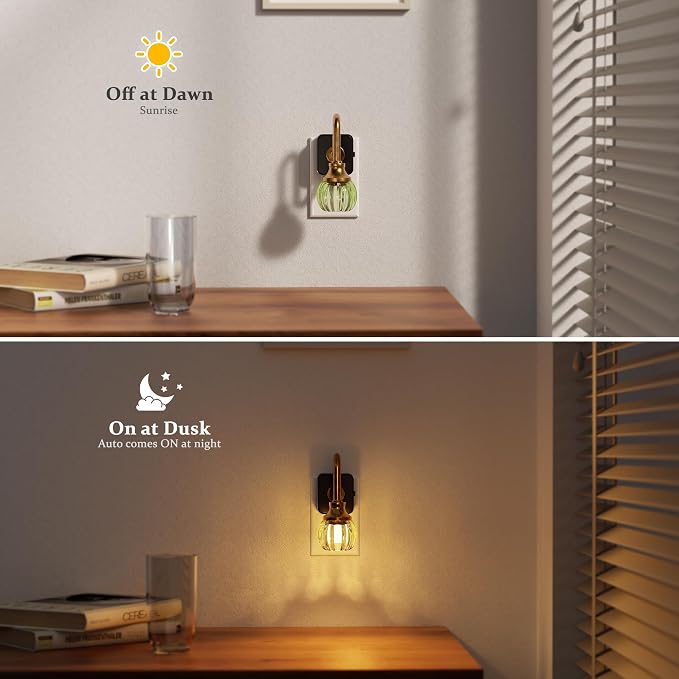 JandCase Night Light, Night Lights Plug into Wall, 0-100 LM Dimmable Nightlights - Image 3