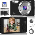 Digital Camera, FHD 4K 44MP Digital Camera, 16X Digital Zoom, Digital Point and by CEYE