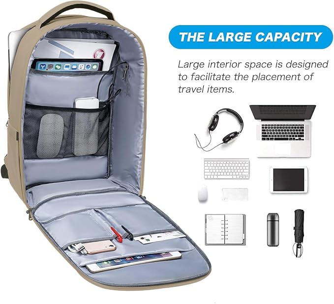 MOSISO 15.6-16 inch 35L Laptop Backpack - Image 4