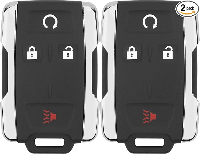 Vurkcy Key Fob Replacement for 2014-2020 Chevy Silverado 1500 2500 3500/15-21 by Vurkcy