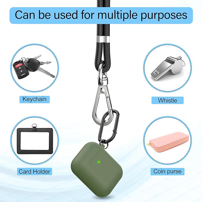 takyu Phone Lanyard, 2 Pack Adjustable Cell Phone Lanyard Crossbody Neck Strap - Image 5